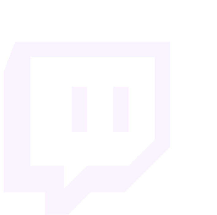 Symbol von Twitch mit Sprechblase und Ausrufemark